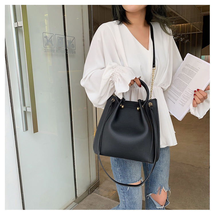 Temperament Big Bags Women's Autumn New Bags Wild Fashion Messenger Mother And Child Bag Simple Single Shoulder Bag