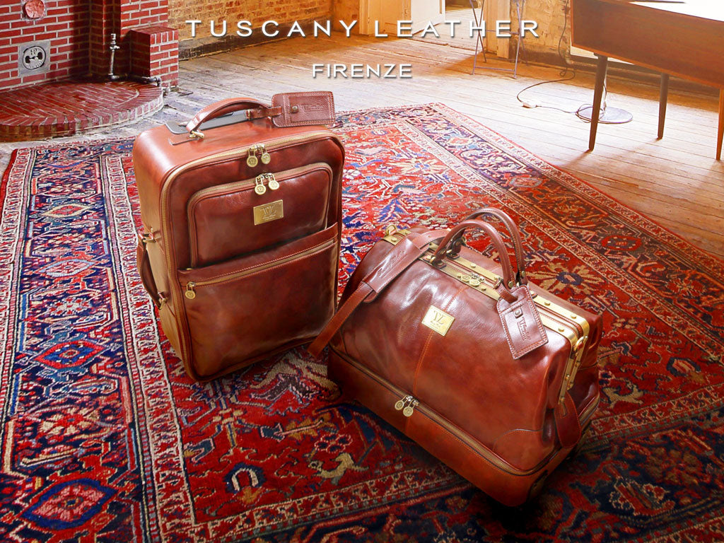 Torby podróżne i walizki - skórzane Tuscany Leather©. 