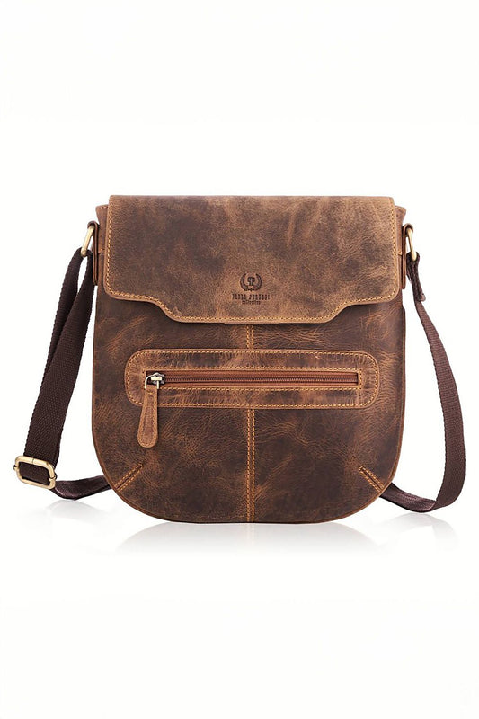   Torebka Model T-61-HBR Brown - Galanter 