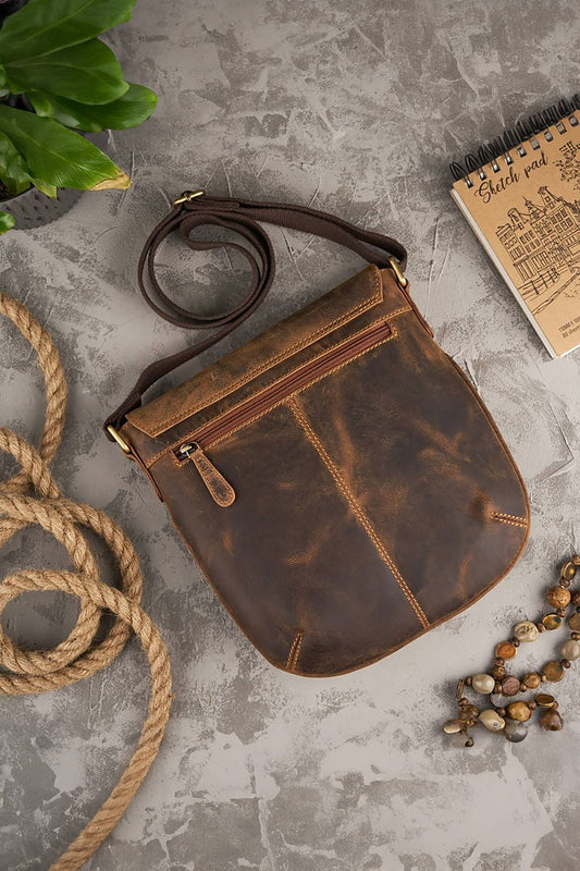   Torebka Model T-61-HBR Brown - Galanter 