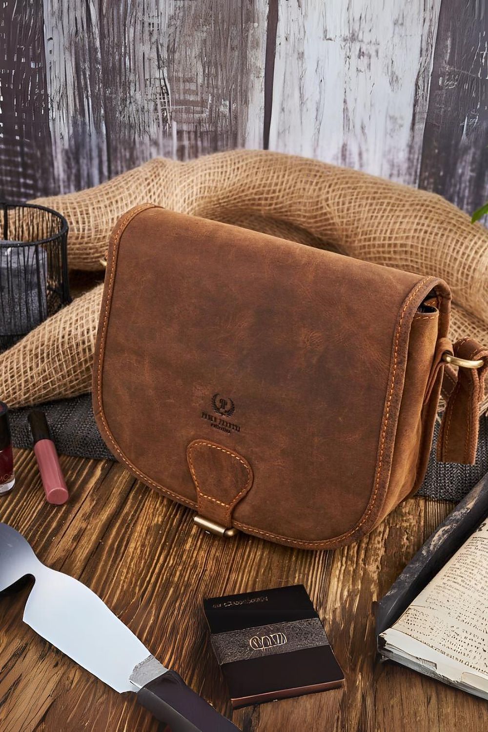   Torebka Model T-39-LB Brown - Galanter 