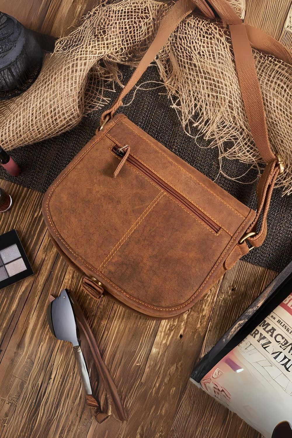   Torebka Model T-39-LB Brown - Galanter 