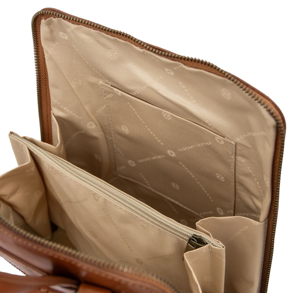 Paris - mały skórzany plecak