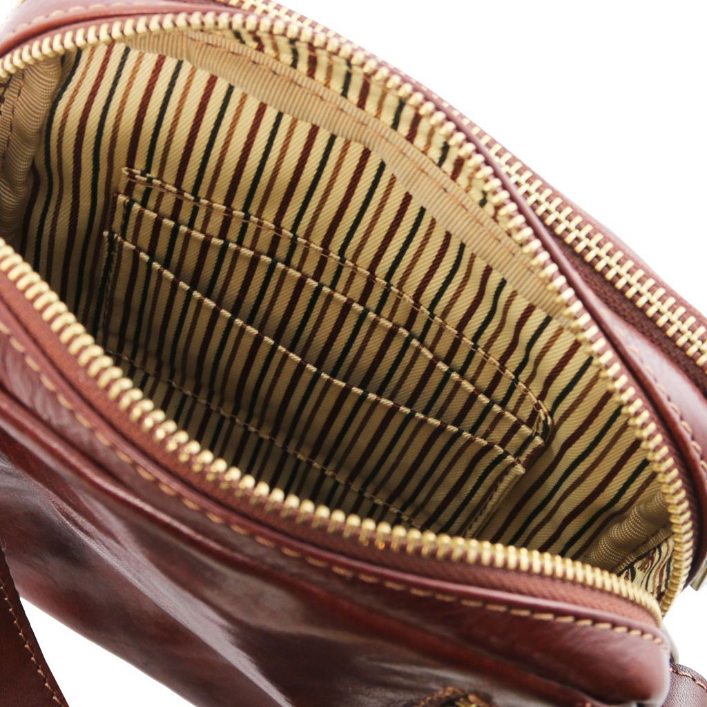 Larry - skórzana listonoszka