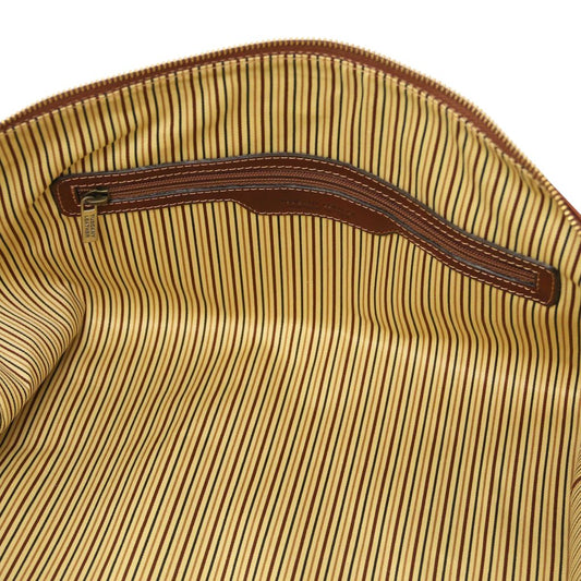 TL Voyager - skórzana torba podróżna - duża