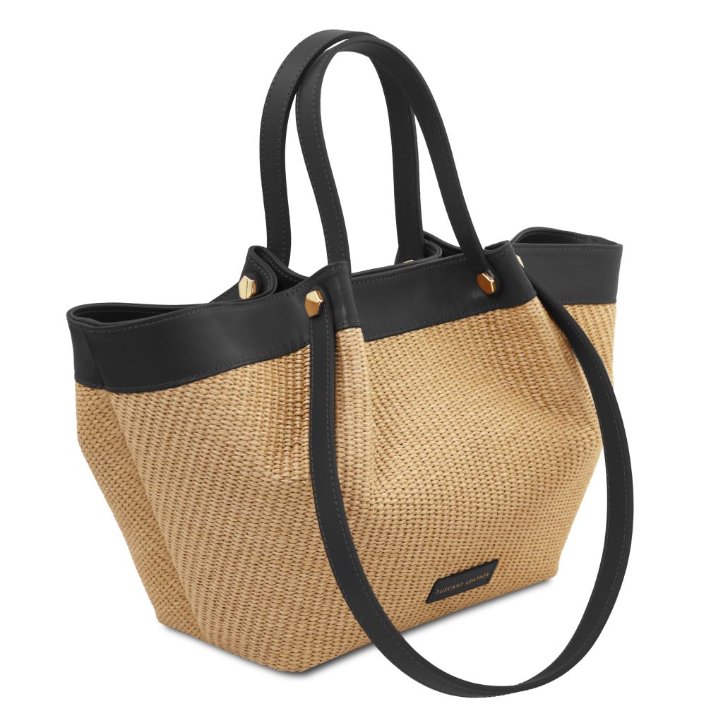 Soleil - pleciona torebka na ramię