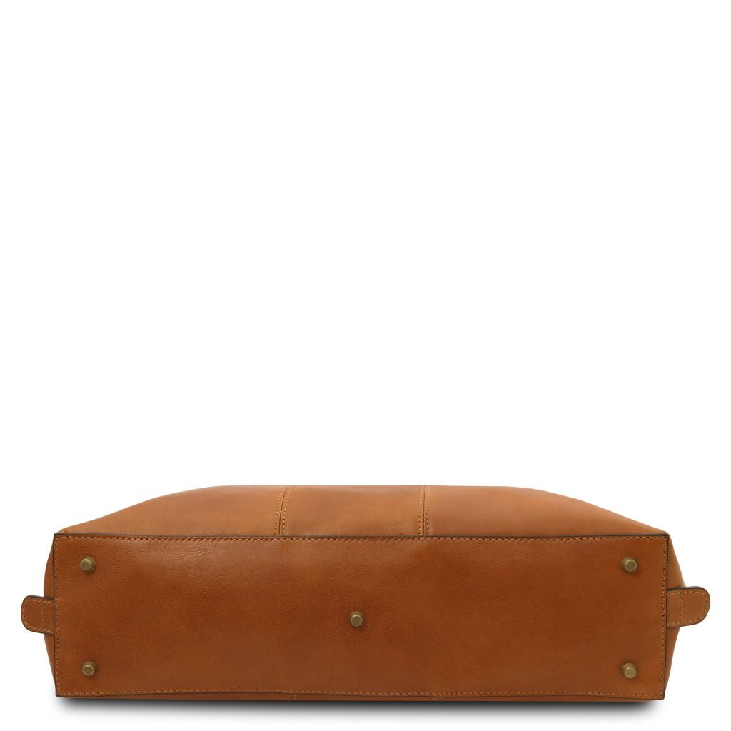 Ravenna - damska ekskluzywna skórzana torba biznesowa