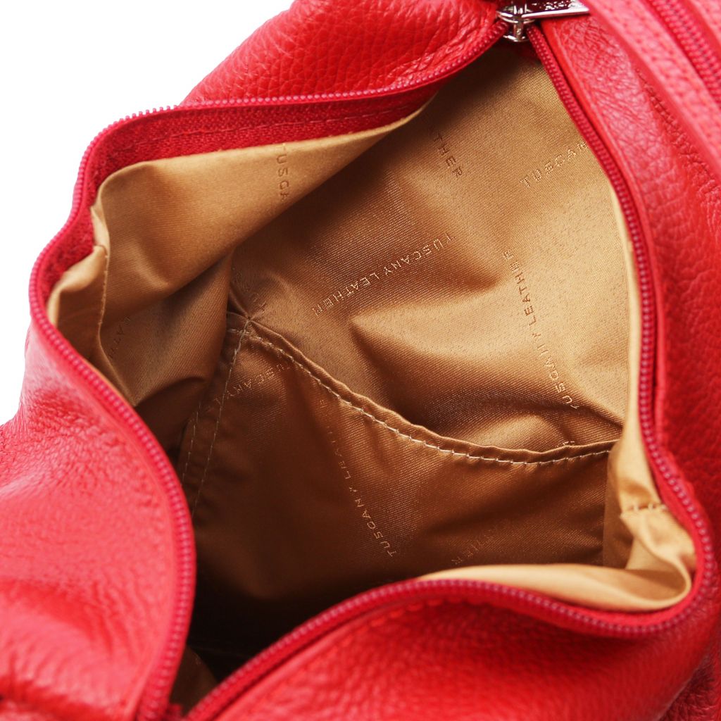 Shanghai - plecak z miękkiej skóry