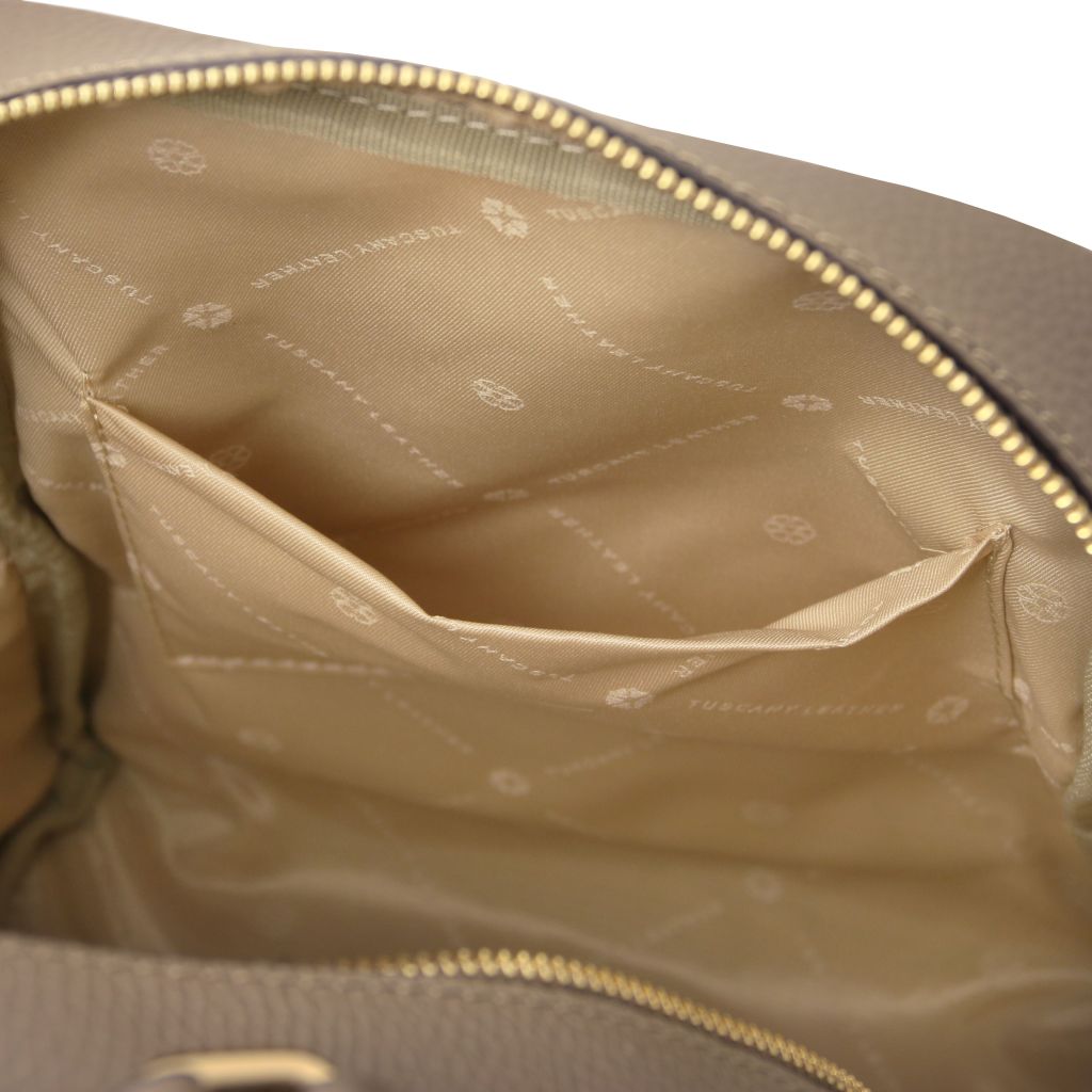 Prisma - plecak z miękkiej skóry