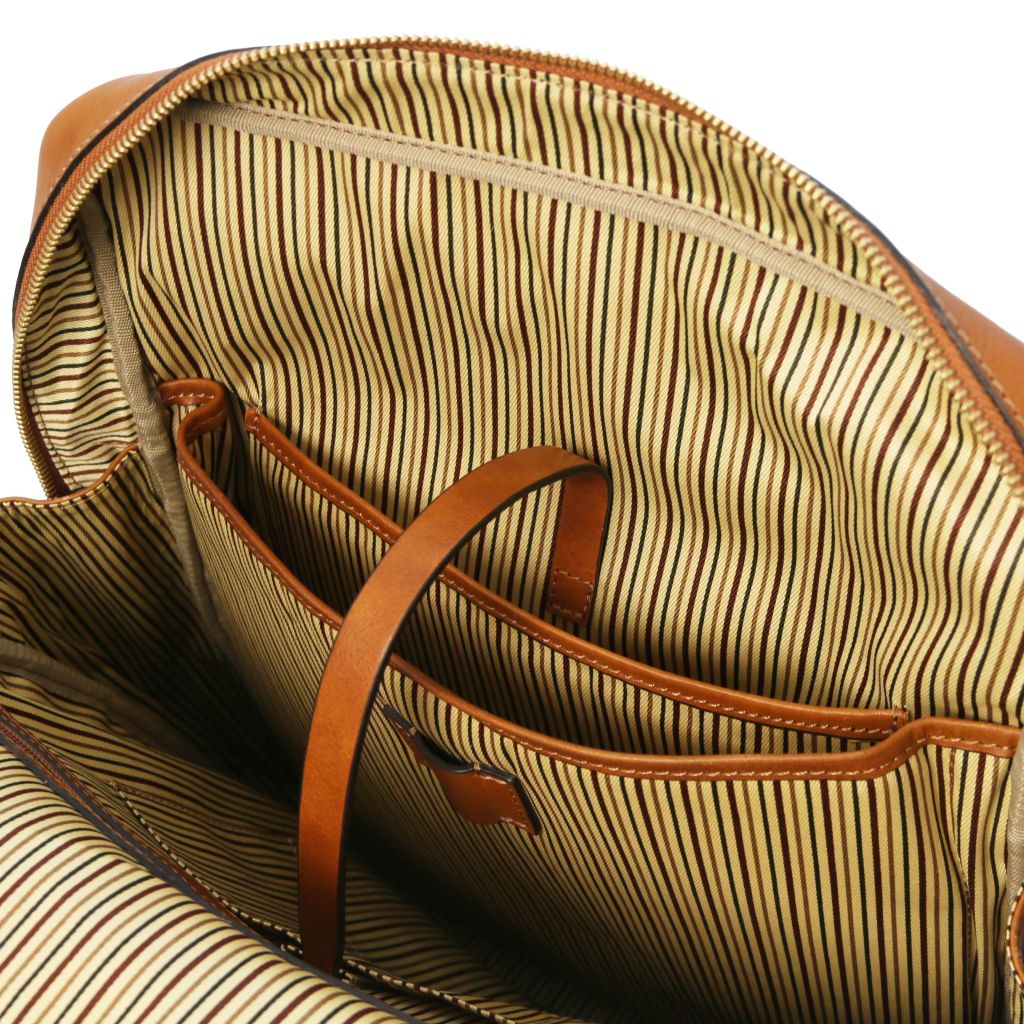 Bangkok - skórzany plecak na laptopa - duży