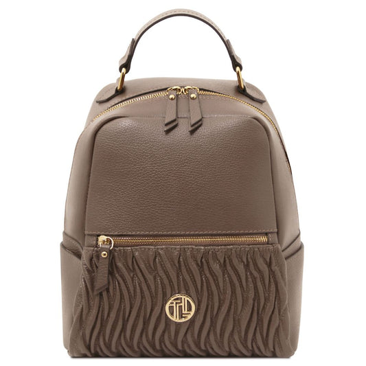 Chantilly - plecak z miękkiej skóry