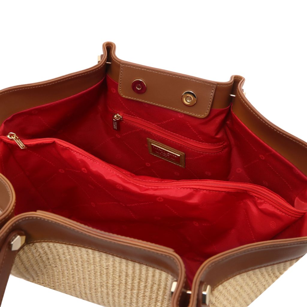 Soleil - pleciona torebka na ramię