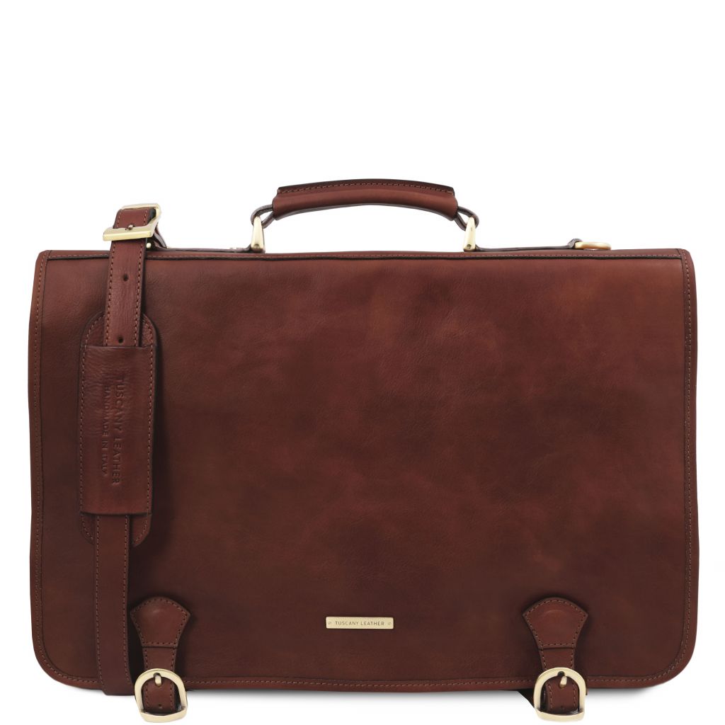 Ancona - skórzana teczka