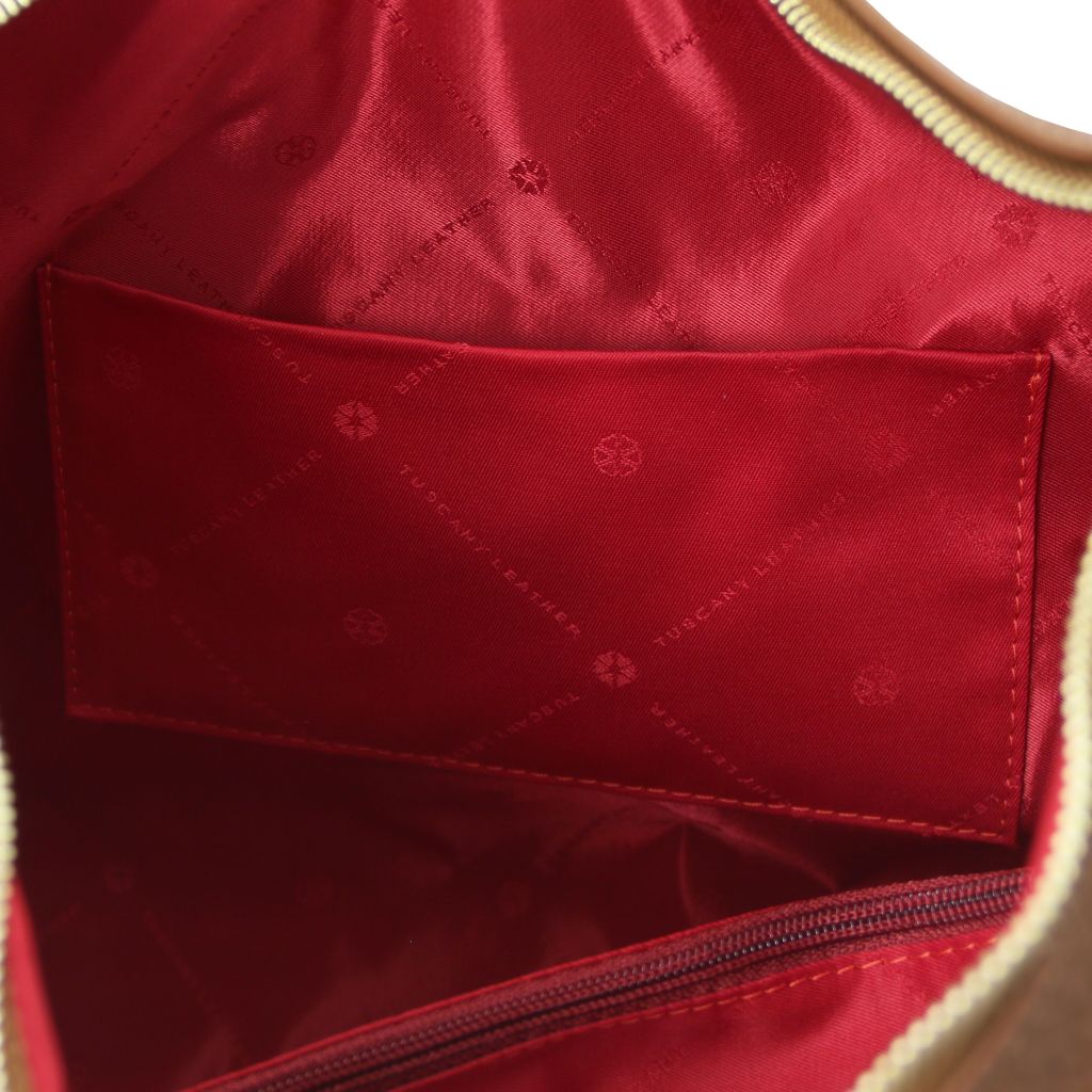 Plenia - skórzana torebka typu shopper