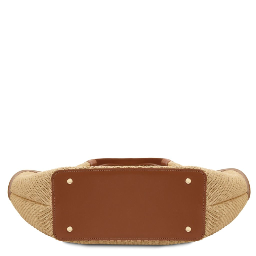 Soleil - pleciona torebka na ramię