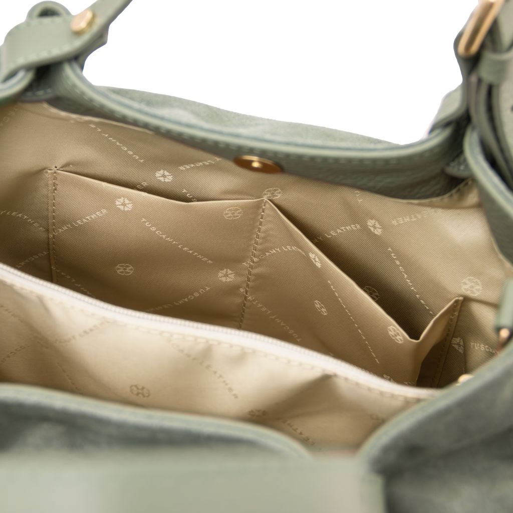 Diade - torebka typu shopper z miękkiej skóry