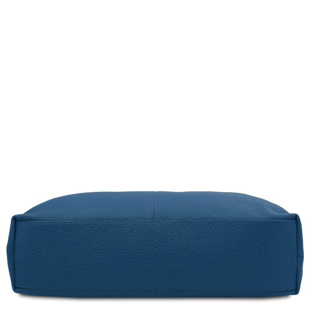 Plenia - skórzana torebka typu shopper