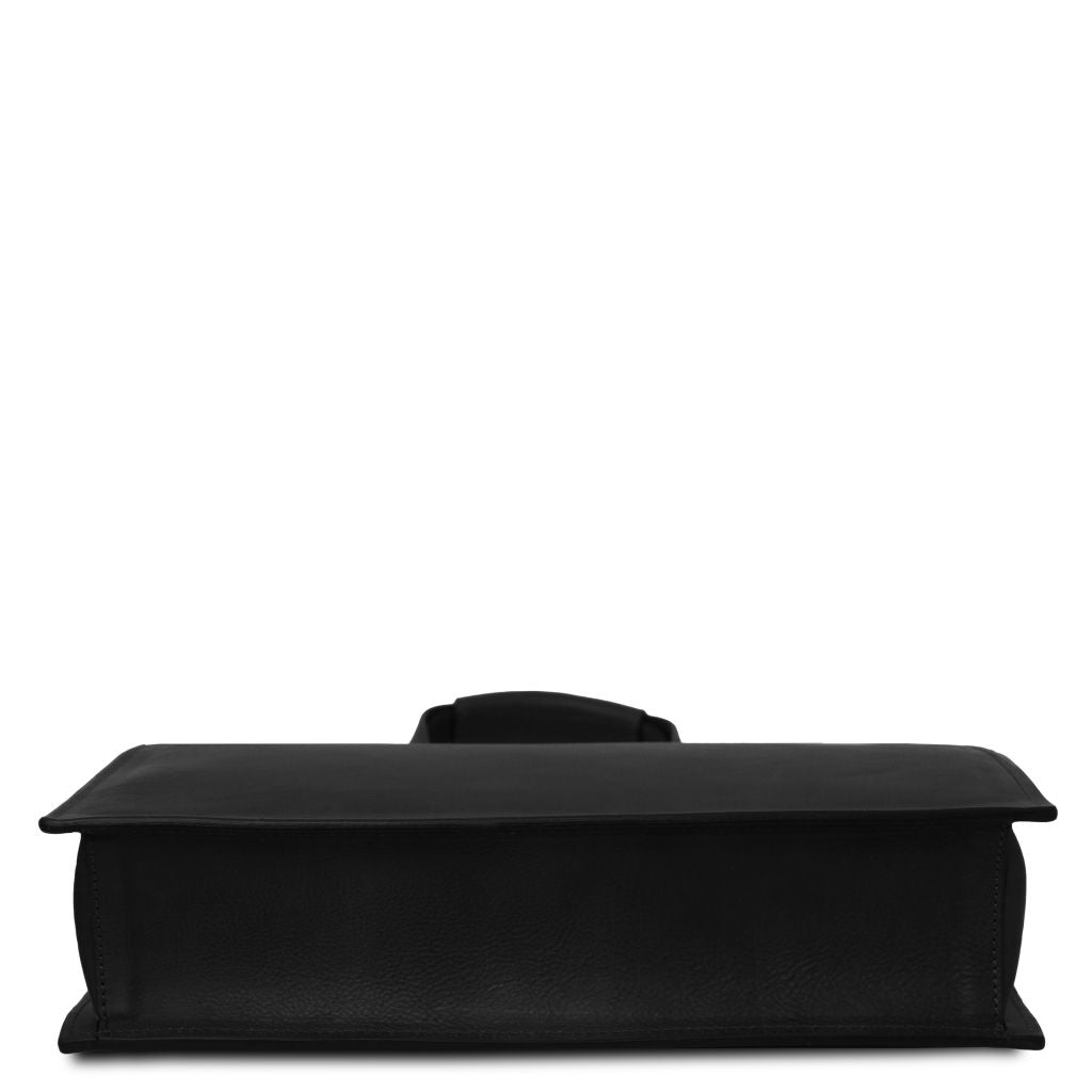 Palermo - damska 3-komorowa aktówka skórzana