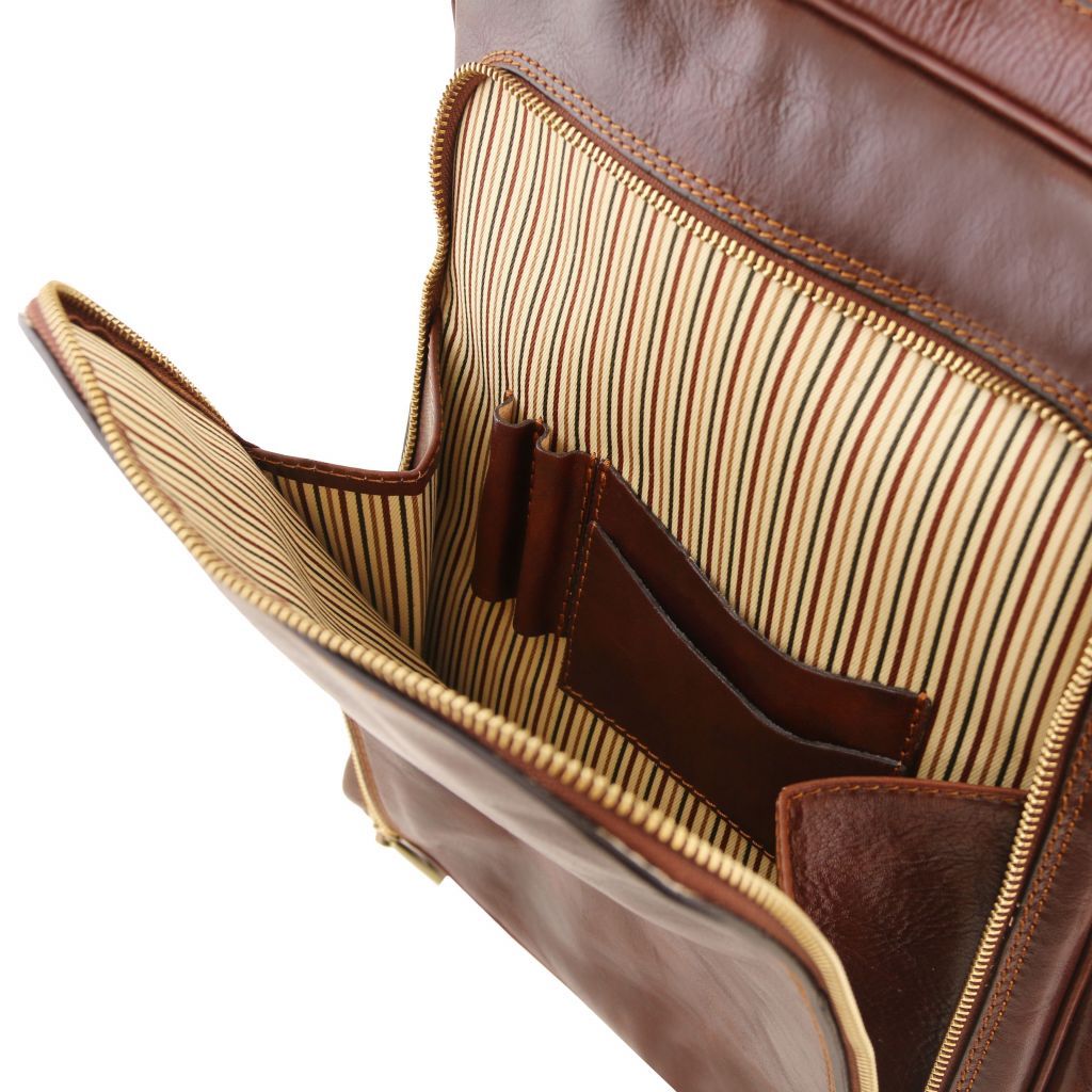 Bangkok - męski plecak skórzany