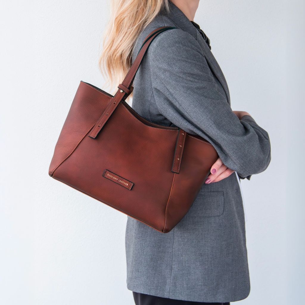 Libra - skórzana torebka na ramię