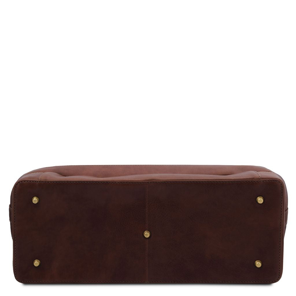 Giotto - ekskluzywna skórzana torba lekarska z podwójnym dnem