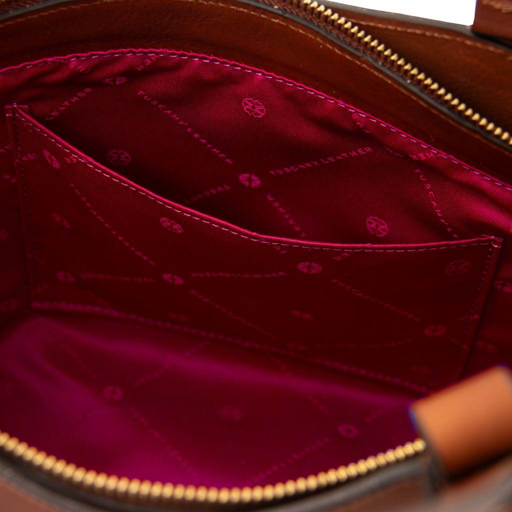 Libra - skórzana torebka na ramię