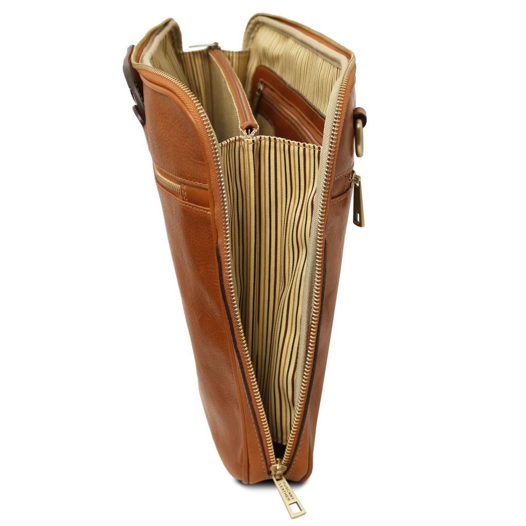 Caserta - męska aktówka skórzana