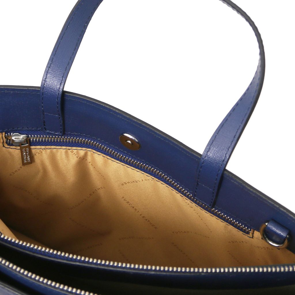 Palermo - damska 3-komorowa aktówka skórzana