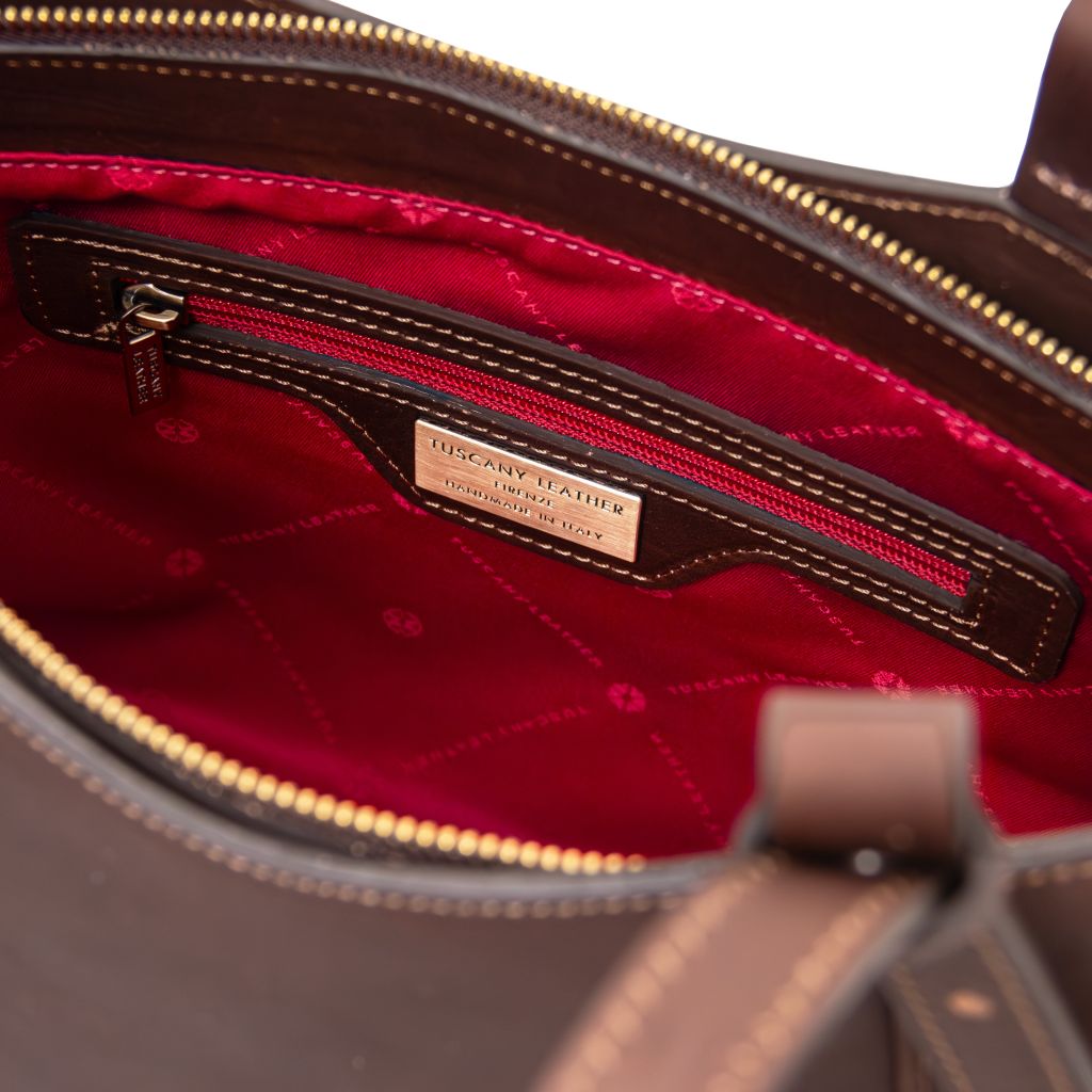 Libra - skórzana torebka na ramię