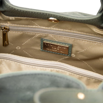 Diade - torebka typu shopper z miękkiej skóry