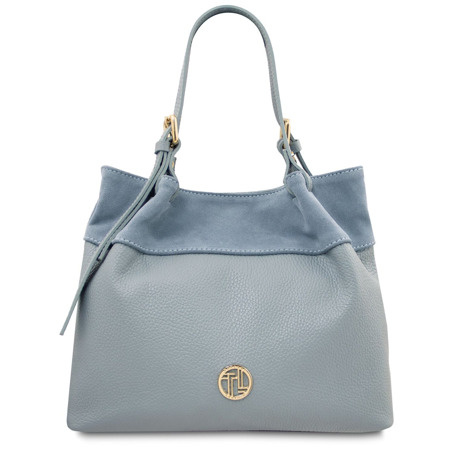 Diade - torebka typu shopper z miękkiej skóry