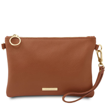 TL Bag - torebka-kopertówka z miękkiej skóry