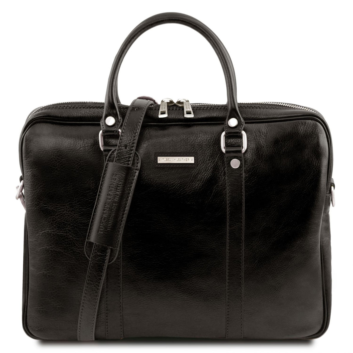 Prato - women's exclusive leather laptop briefbag