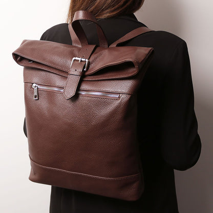 London - women's soft leather backpack