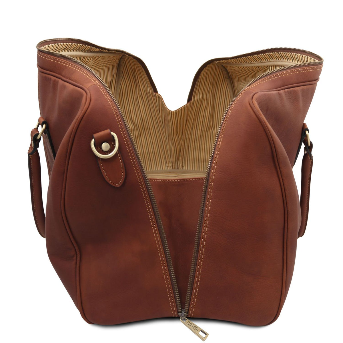 Lisbona - large leather travel bag