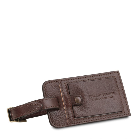 TL Voyager - leather travel bag with side pockets