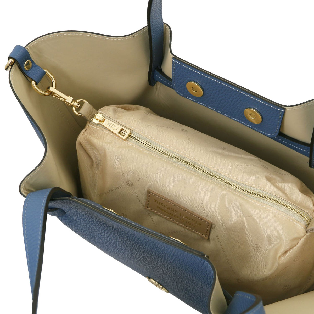 Legame - leather shopper bag - large