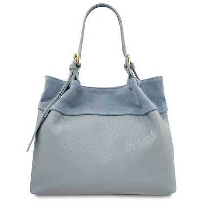 Diade - torebka typu shopper z miękkiej skóry