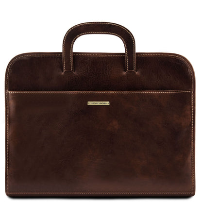 Sorrento - men's leather briefcase