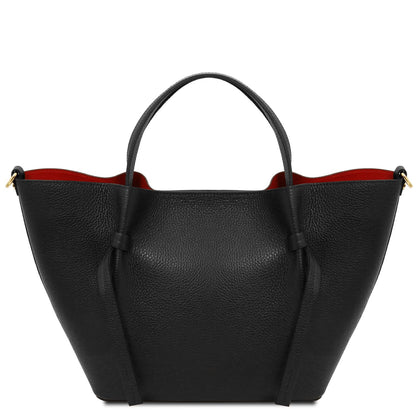Legame - skórzana torebka typu shopper - duża