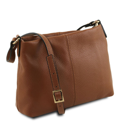 TL Bag - torebka na ramię z miękkiej skóry