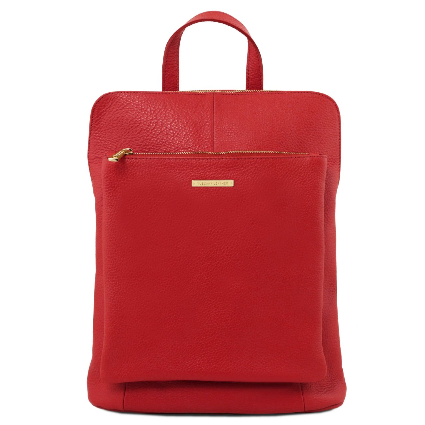 TL Bag - damska plecakotorebka z miękkiej skóry