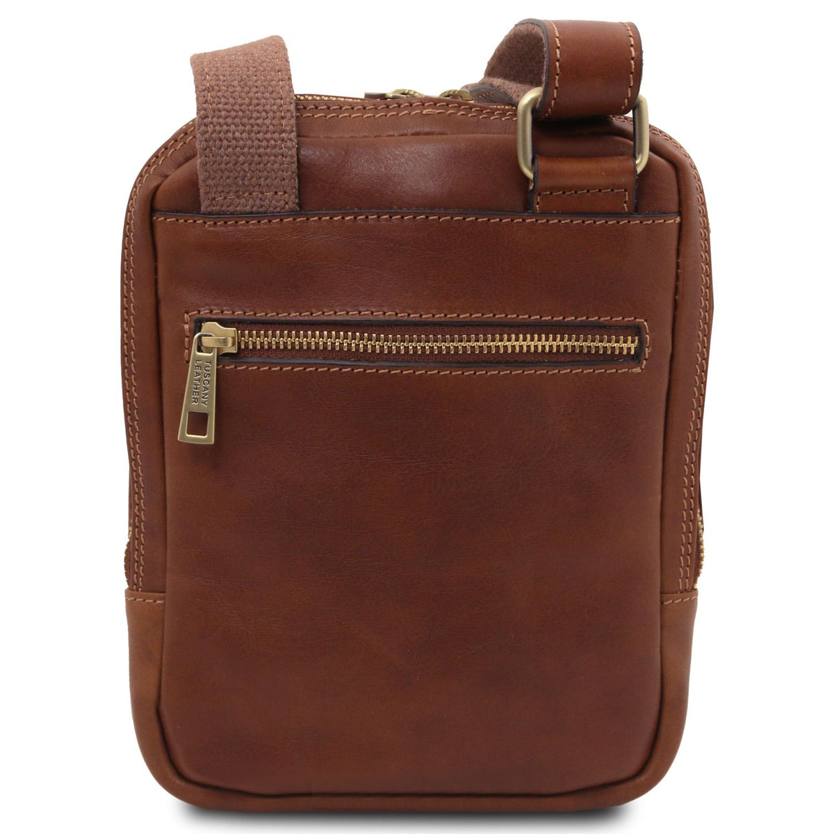Mark - leather messenger bag