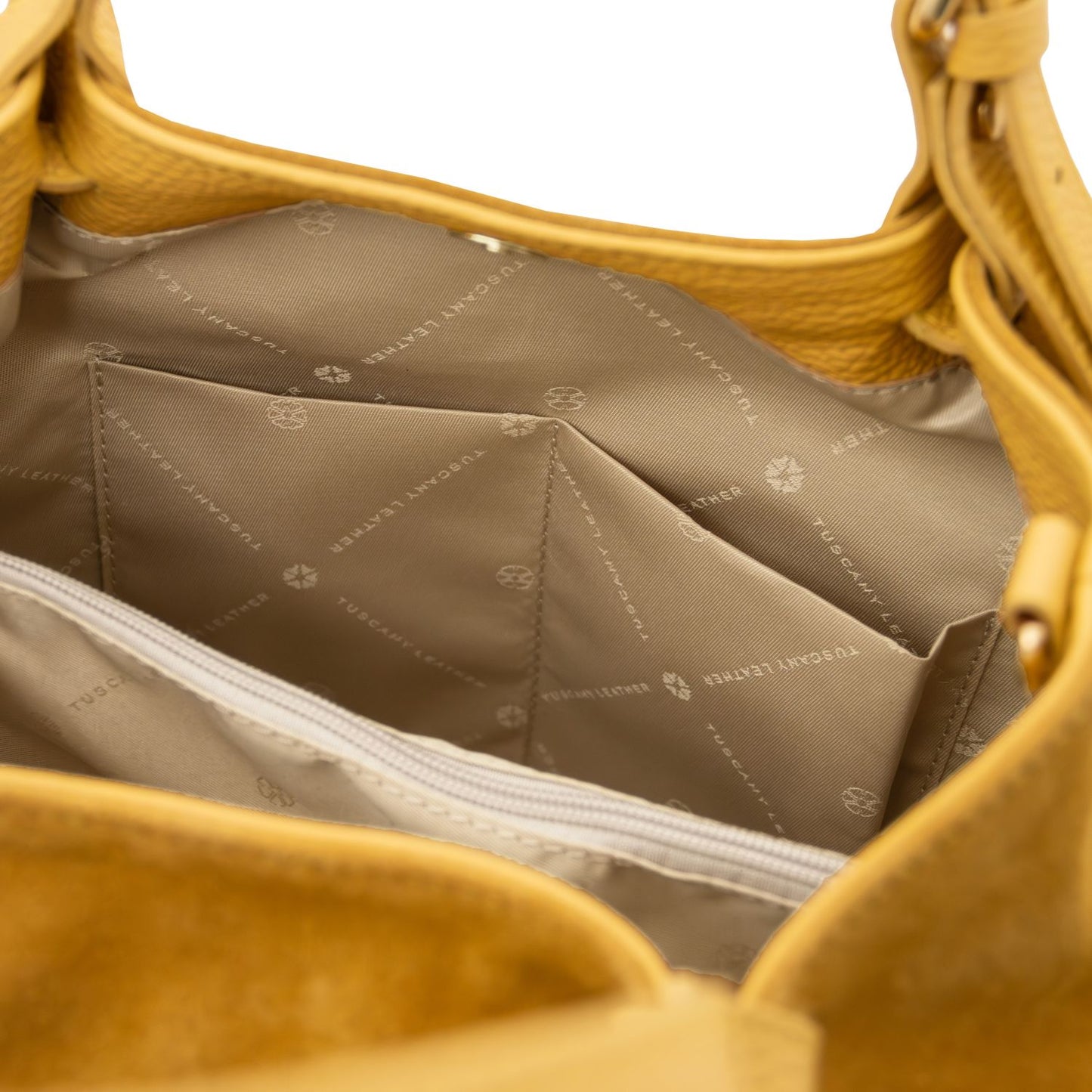 Diade - torebka typu shopper z miękkiej skóry
