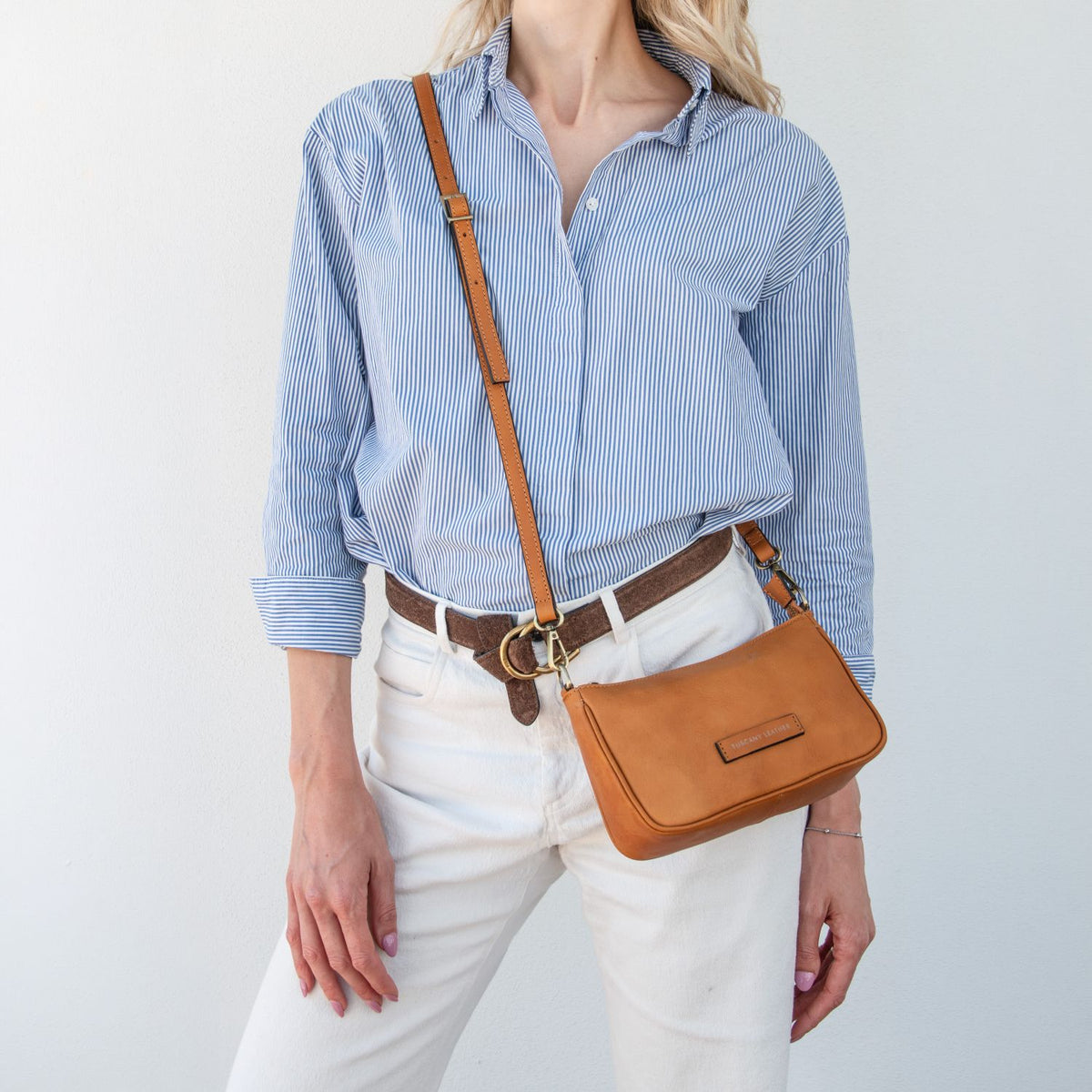 Parfait - leather clutch bag