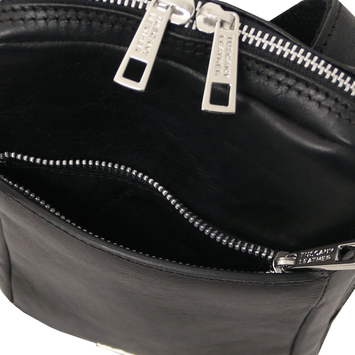 Mark - leather messenger bag