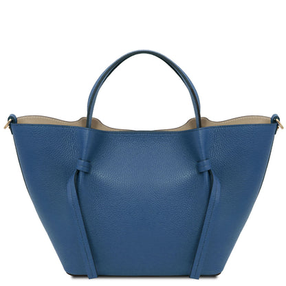 Legame - leather shopper bag - large