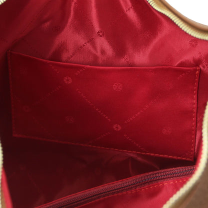 Plenia - skórzana torebka typu shopper