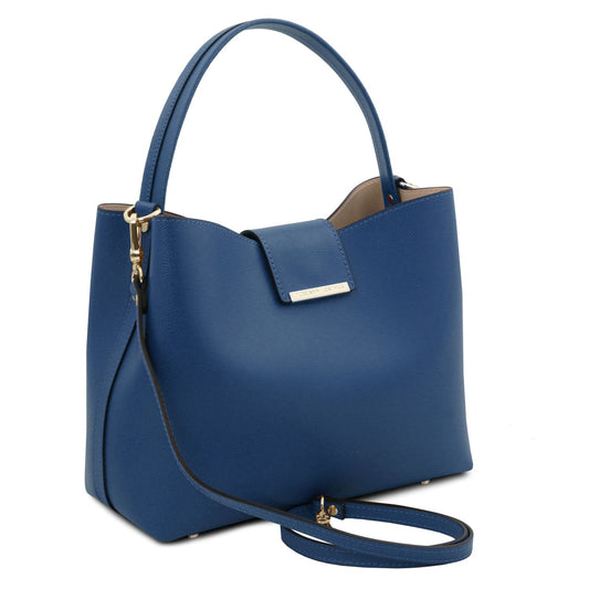Clio - leather bucket bag