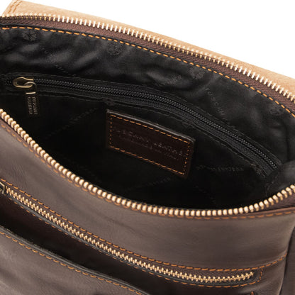 Jimmy - leather messenger bag